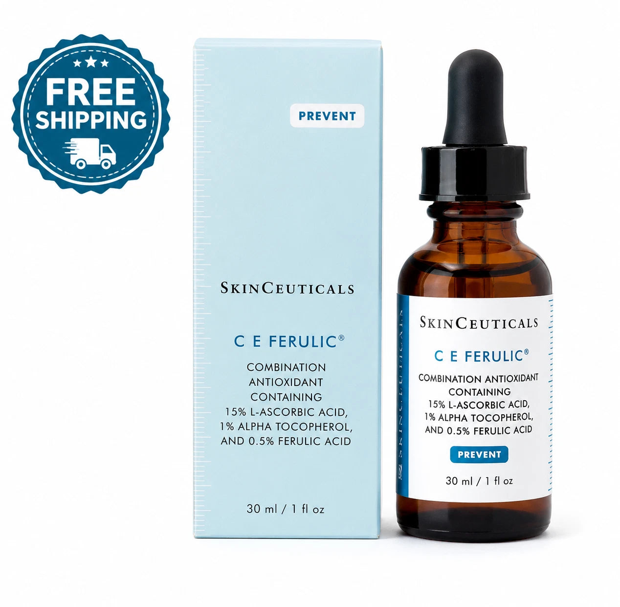 SkinCeuticals C E Ferulic Serum, 15% L-Ascorbic Acid, 30ml / 1 fl oz — New in Box