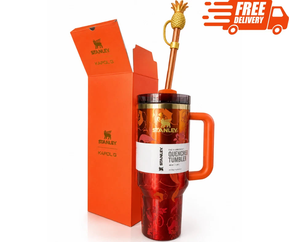 Stanley 1913 x KAROL G 40 oz Quencher H2.0 FlowState Tumbler — Authentic