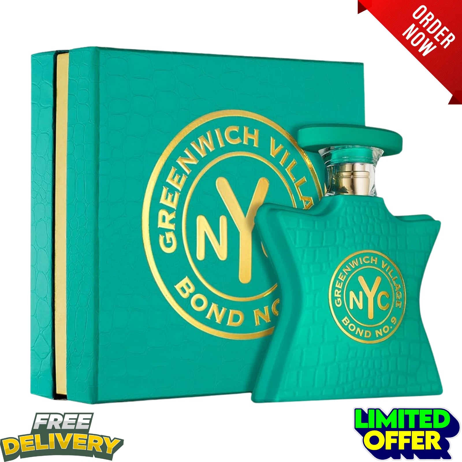 Bond No. 9 Greenwich Village Eau De Parfum Spray - 3.3 oz / 100ml - New in Box