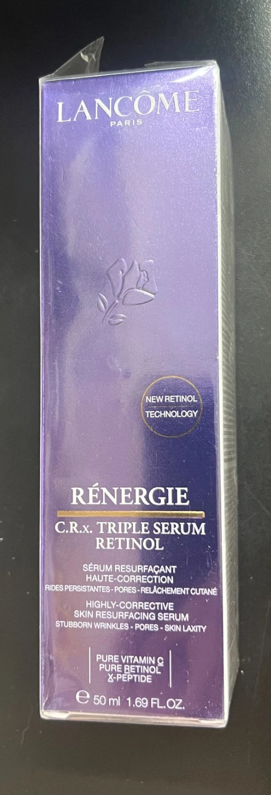 Lancôme Rénergie C.R.X. Triple Serum 50ml Retinol Peptide Anti-Aging