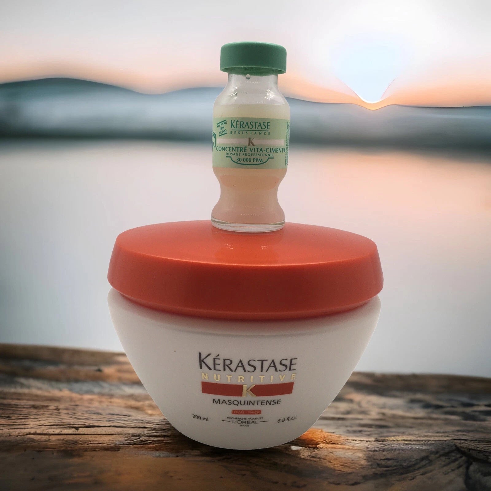Kérastase Nutritive Aqua-Oleum Vial + Masquintense Duo 6.8oz