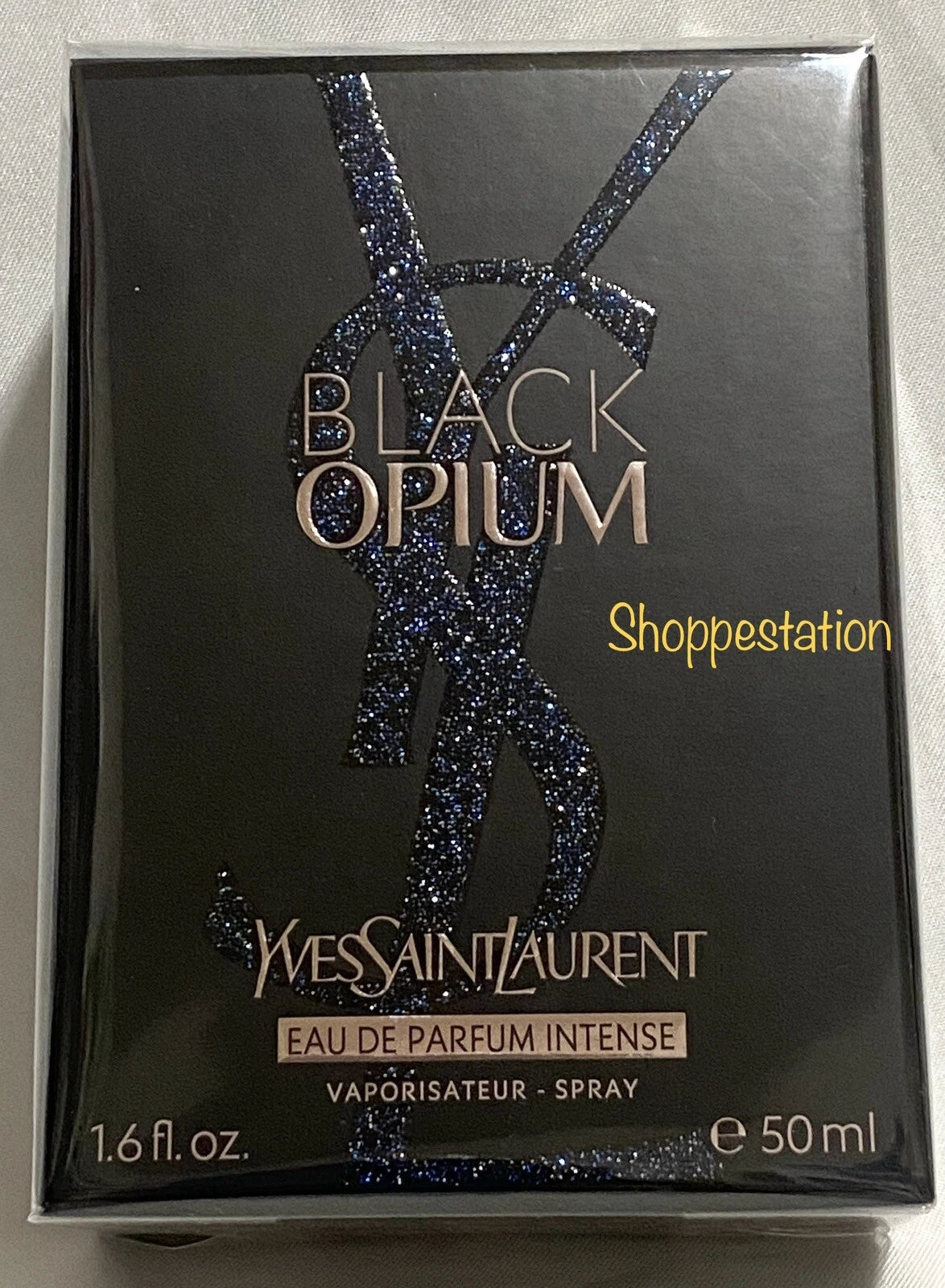 Yves Saint Laurent Black Opium Eau De Parfum Intense - 1.6oz / 50ml - Sealed In Box