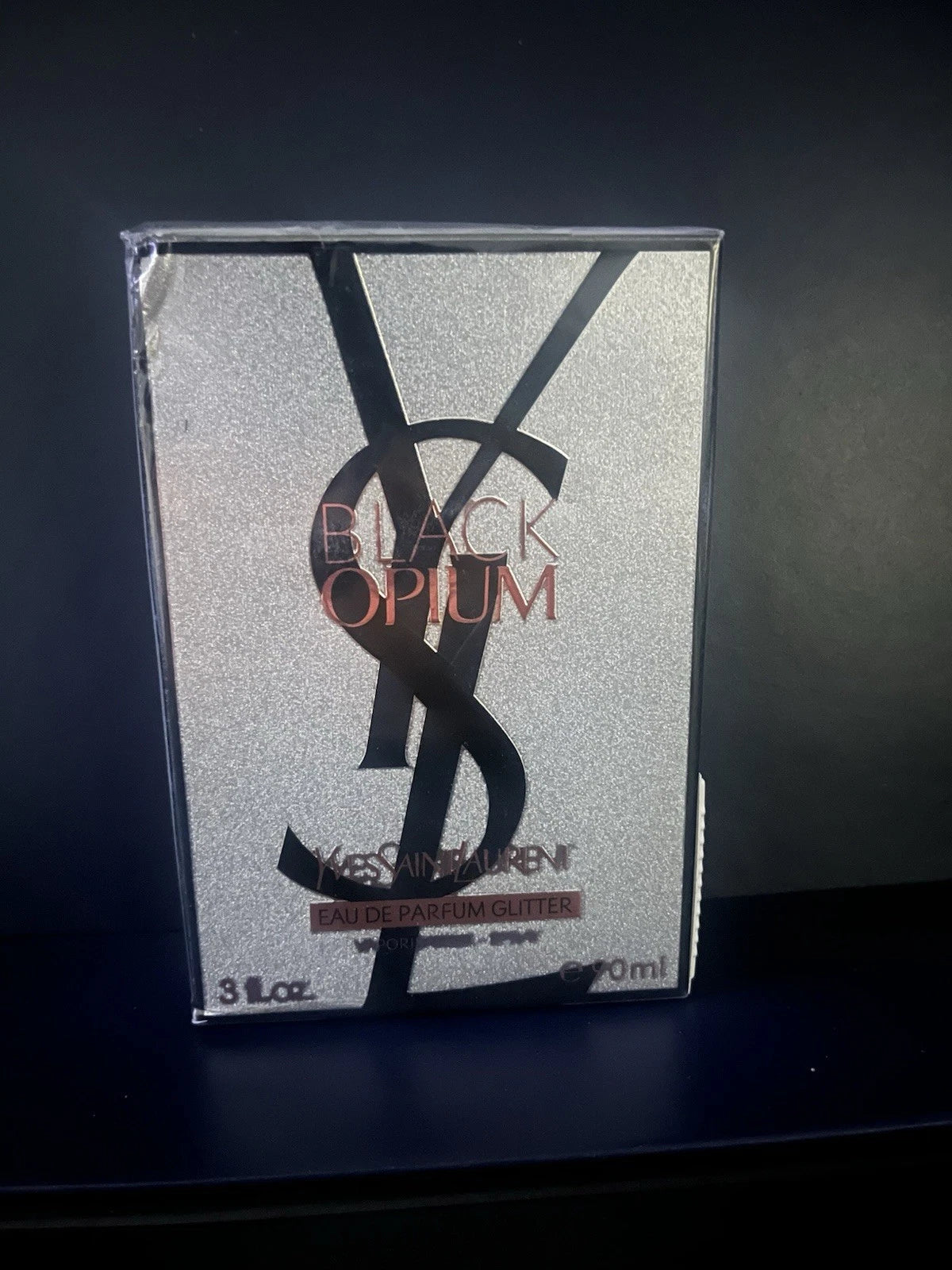 Yves Saint Laurent Black Opium Eau De Parfum Spray for Women - 3 fl oz / 90ml - New