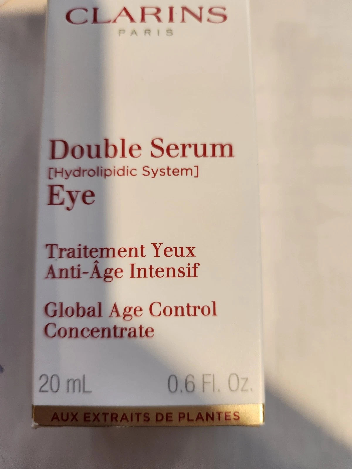 Double Serum Eye Global Age Control Concentrate - 0.6 oz - Anti-Aging Eye Care - New Sealed