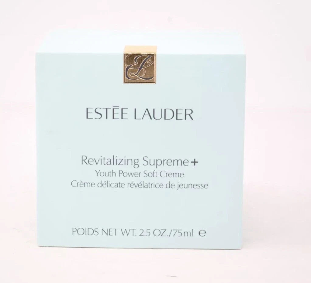 Estée Lauder Revitalizing Supreme+ Youth Power Soft Crème 2.5 oz / 75 mL Full Size NIB