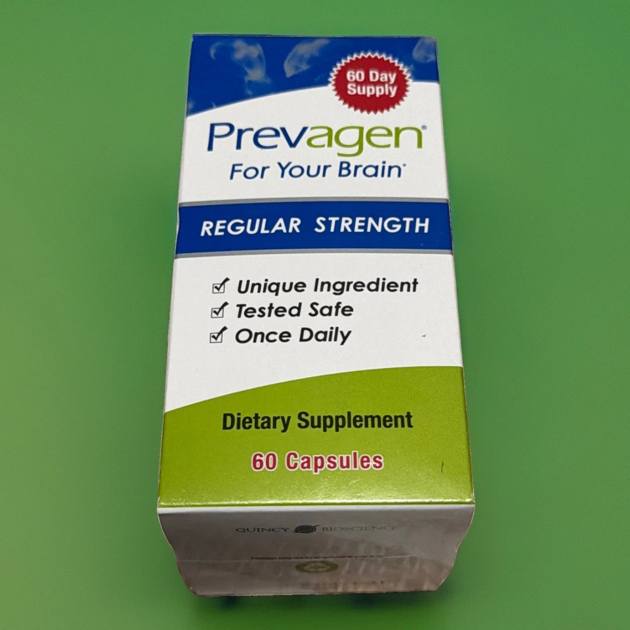 Prevagen Regular Strength - 60 Capsules - Brain Health & Memory Support - New Sealed