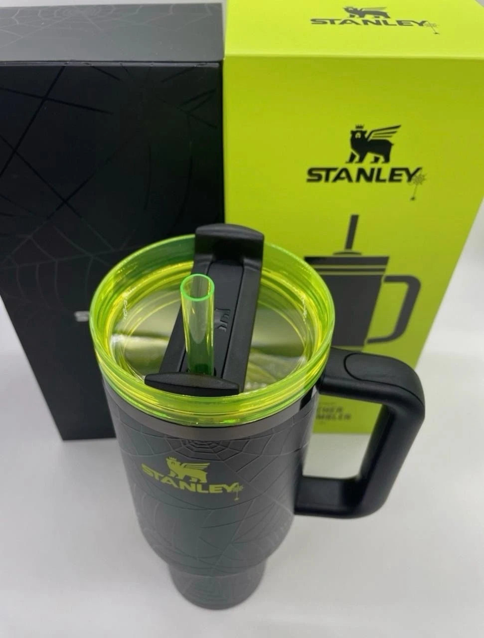 Stanley Halloween Web Glow H2.0 40 oz Tumbler — Limited Edition, New, Fast Shipping