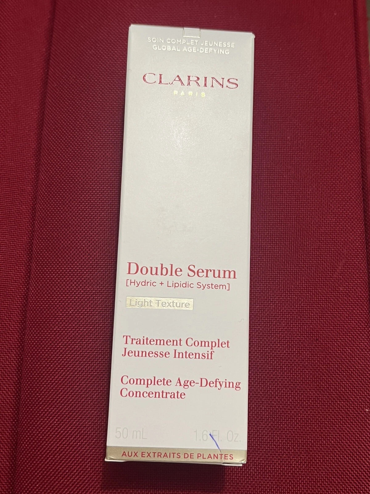 Clarins Double Serum Complete Age Control Concentrate 50 mL New