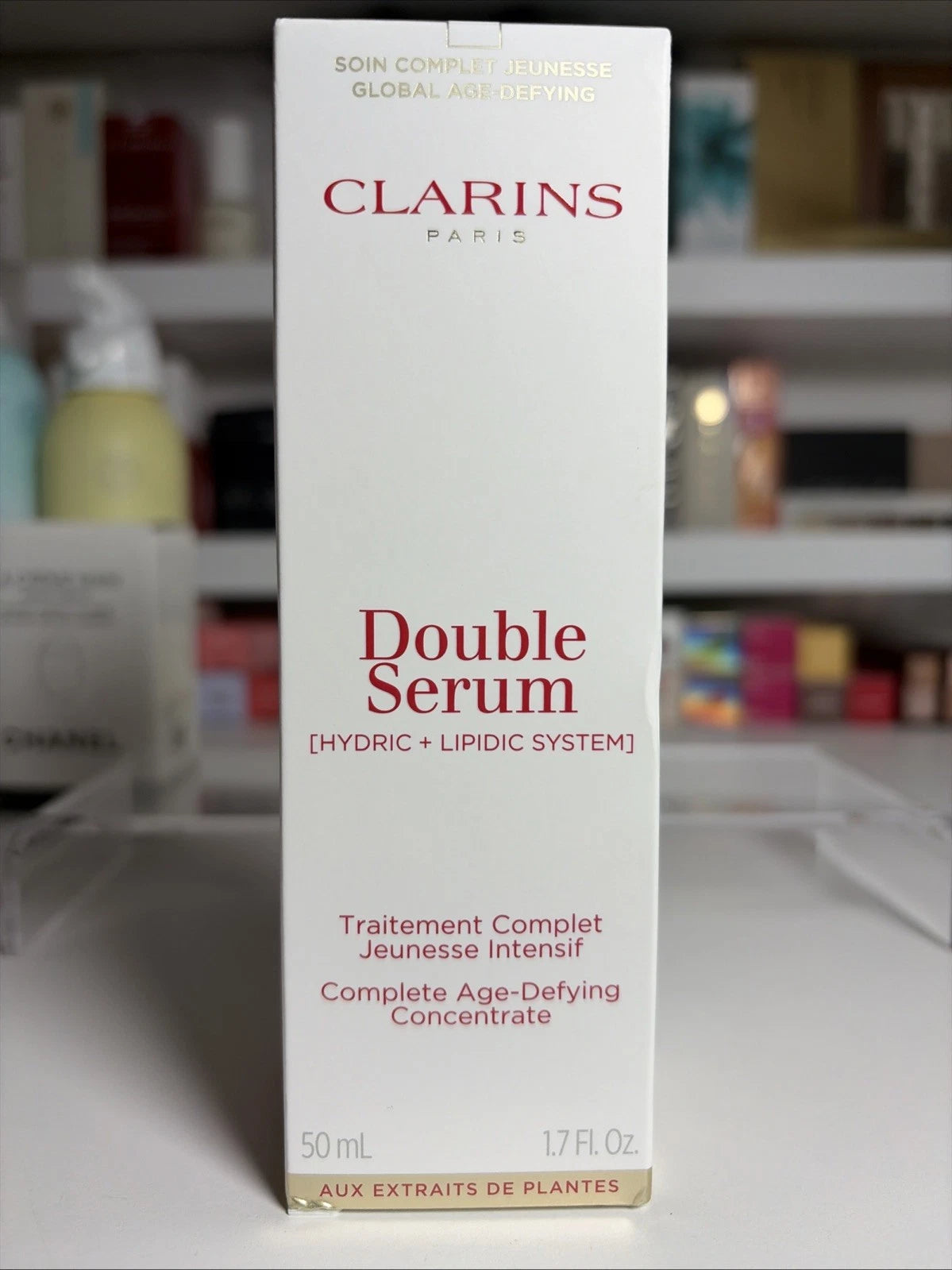 Clarins Double Serum Complete Age Control Concentrate 1.6 oz Facial Serum
