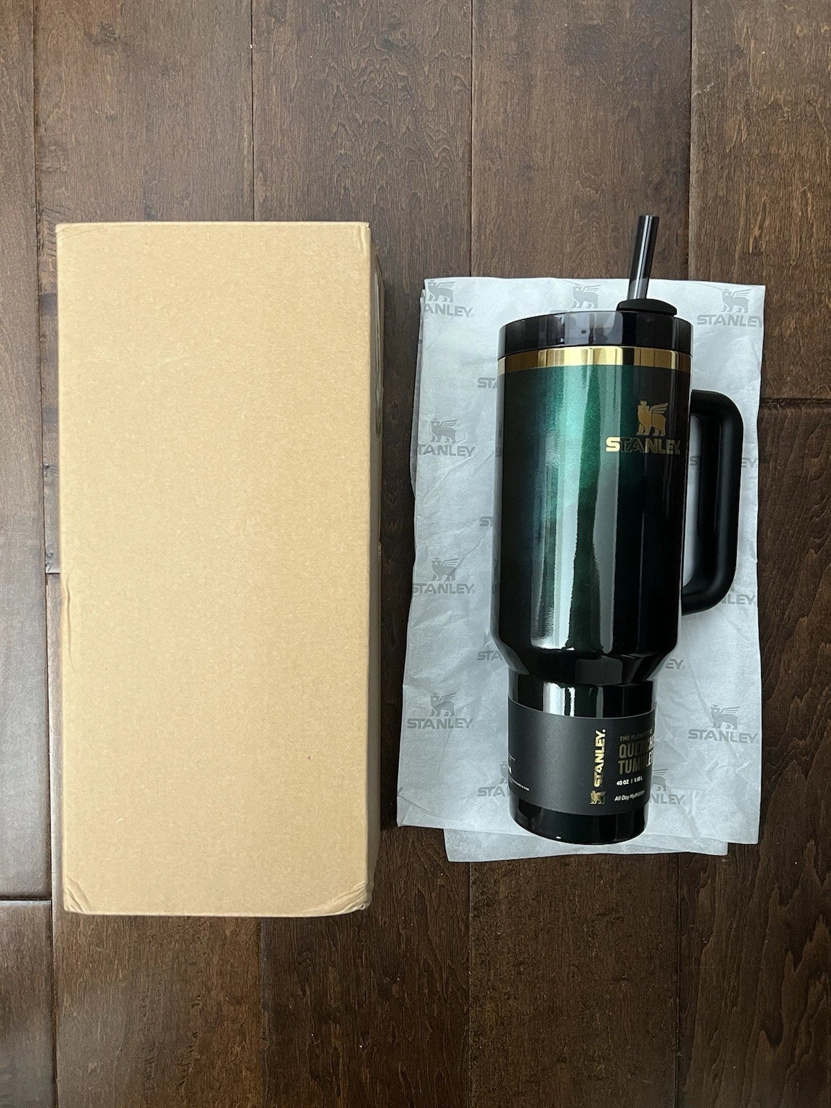 Stanley FlowState Quencher H2.0 Target 40oz Elphaba For Good Tumbler New In Hand