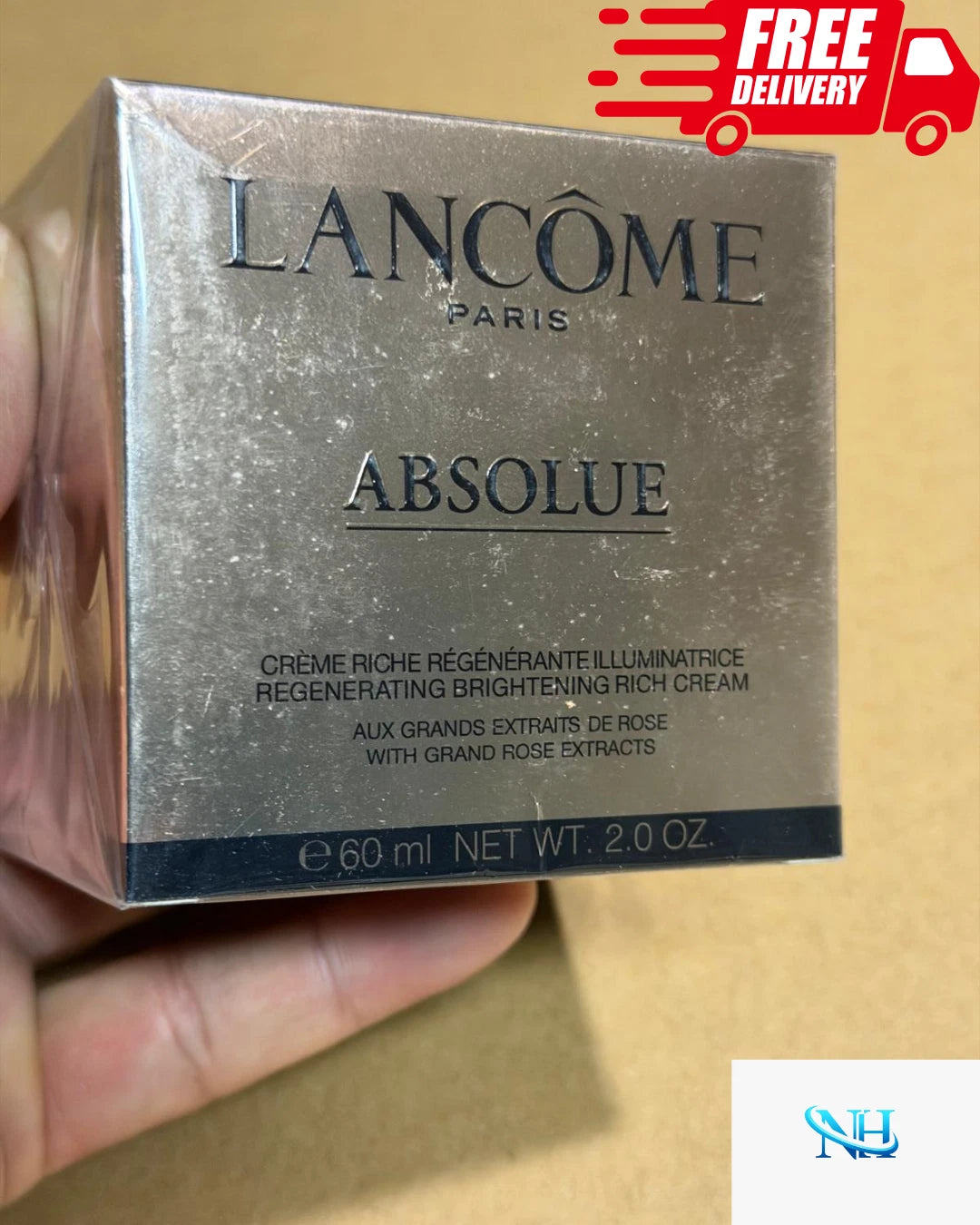 Lancôme Absolue Revitalizing & Brightening Rich Cream, 2 oz / 60ml — New