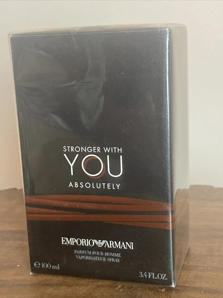 Emporio Armani Stronger With You Absolutely Parfum 3.4fl oz/100ml – New & Sealed