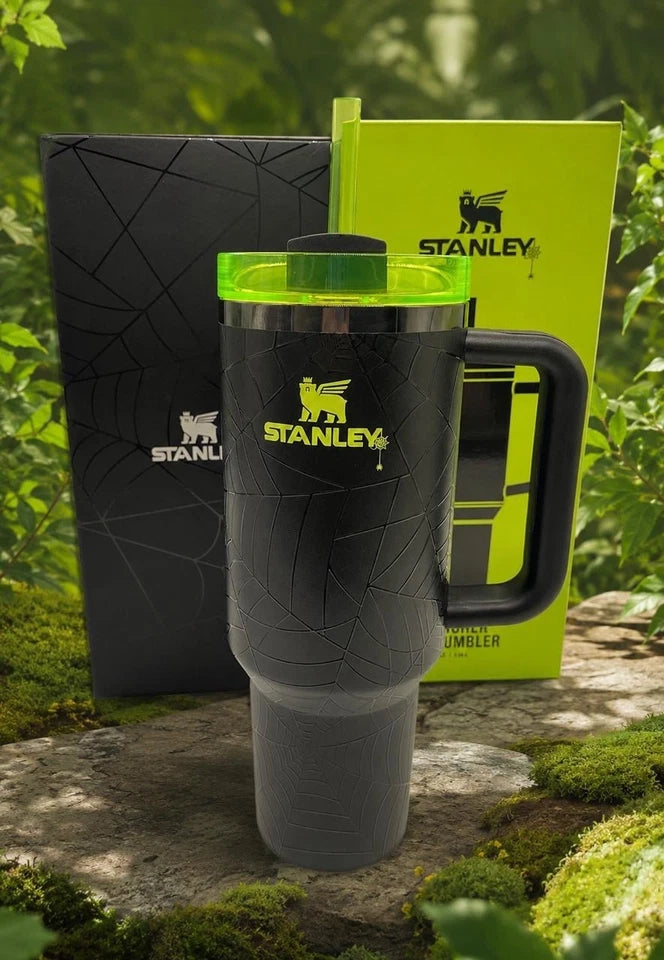 Stanley Halloween Web Glow H2.0 40 oz Tumbler — Limited Edition, New, Fast Shipping