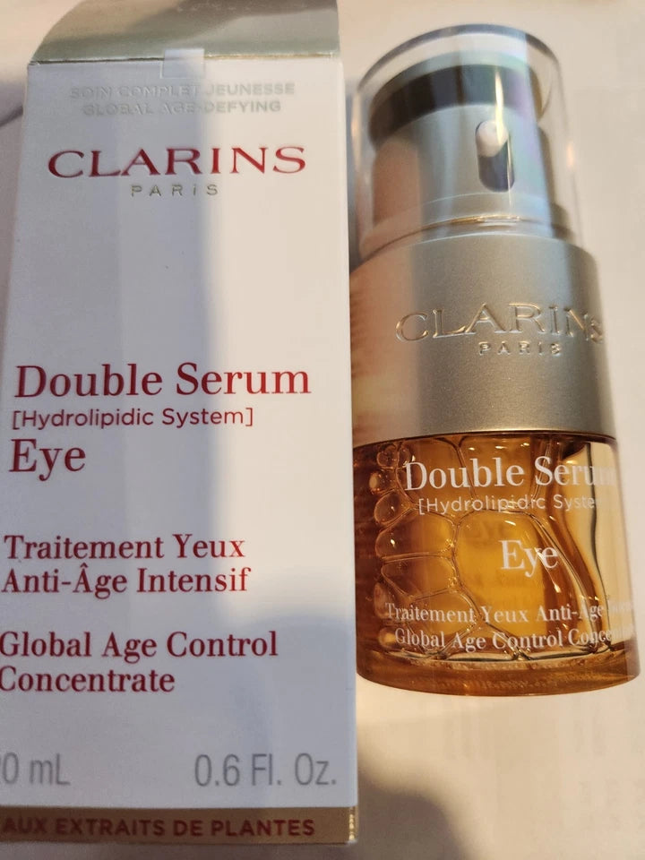 Double Serum Eye Global Age Control Concentrate - 0.6 oz - Anti-Aging Eye Care - New Sealed