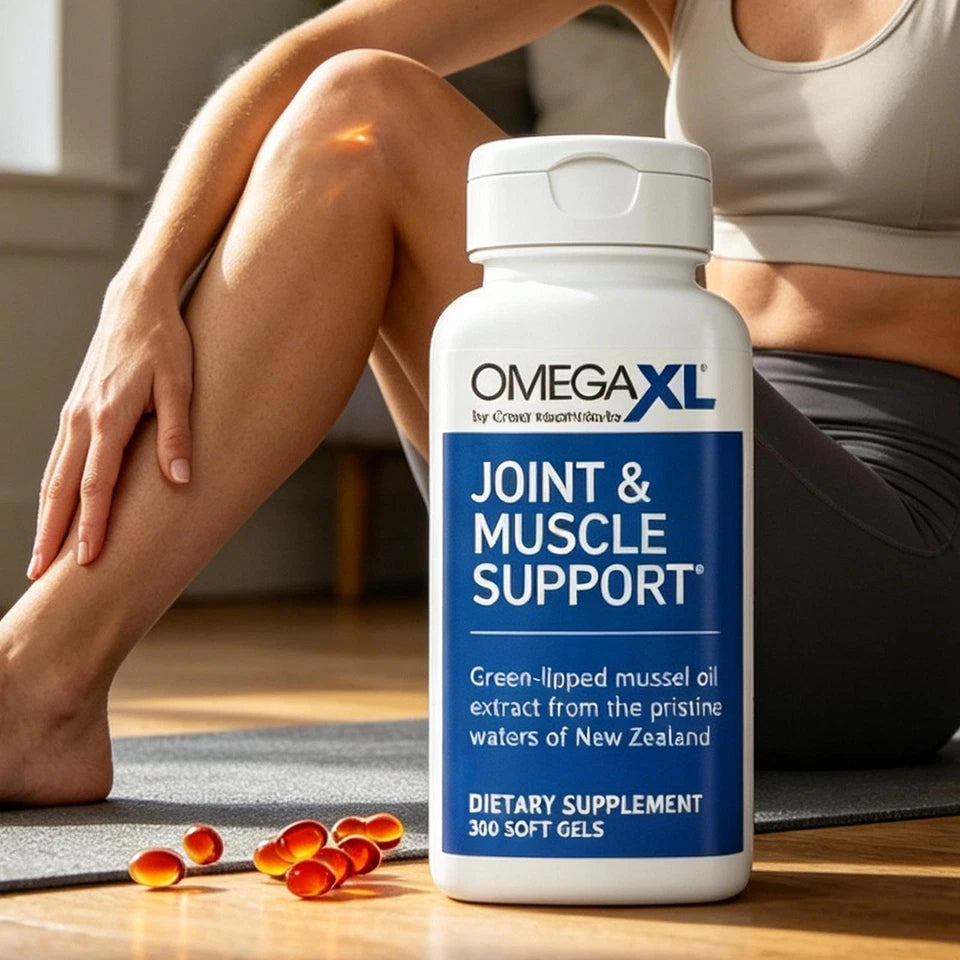 Omega XL 300 Capsules Green Lipped Mussel Joint & Muscle Relief Supplement