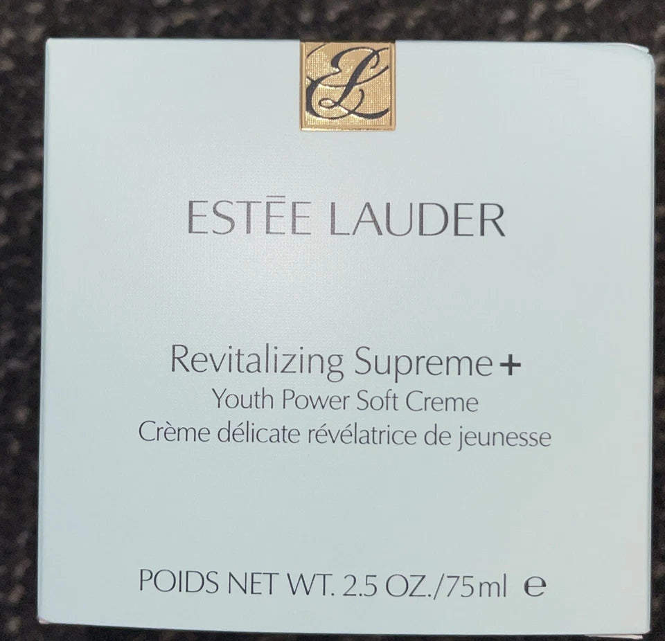 Estée Lauder Revitalizing Supreme+ Youth Power Soft Crème 2.5 oz / 75 mL Full Size NIB