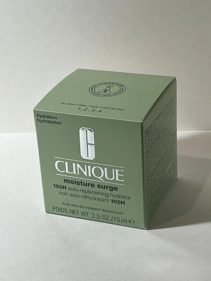 Clinique Moisture Surge 100H Auto-Replenishing Hydrator 2.5 oz New in Box