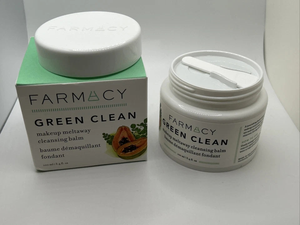 Farmacy Green Clean Makeup Meltaway Cleansing Balm 3.4 Fl. Oz. / 100 mL BNIB