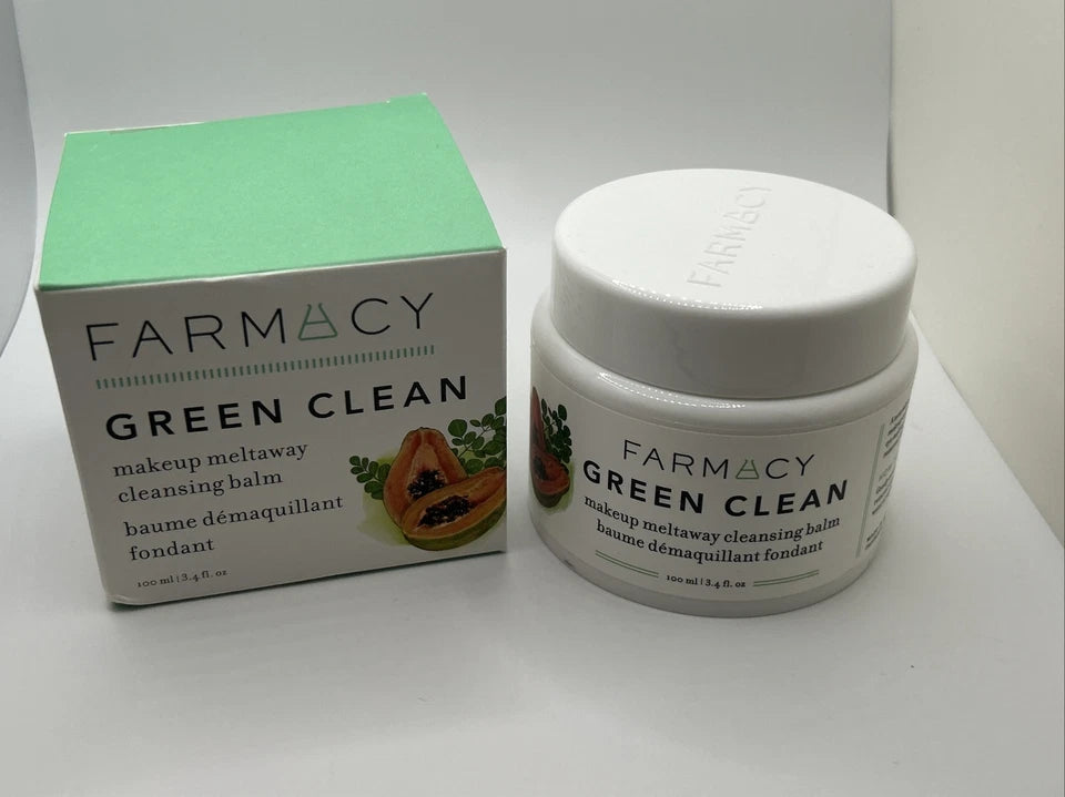 Farmacy Green Clean Makeup Meltaway Cleansing Balm 3.4 Fl. Oz. / 100 mL BNIB