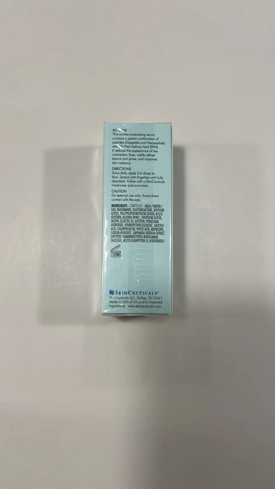 NEW Skinceuticals P-TIOX Wrinkle-Modulating Peptide Serum 1 fl oz/30ml SEALED