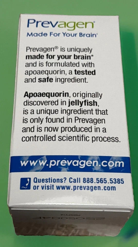 Prevagen Regular Strength - 60 Capsules - Brain Health & Memory Support - New Sealed