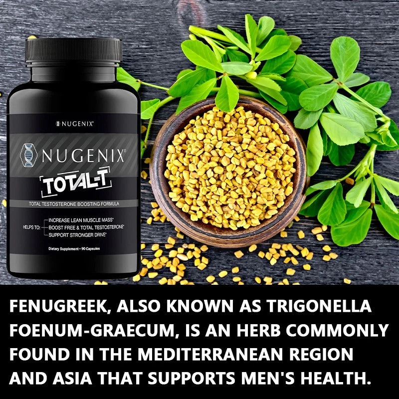 Total-T Testosterone Booster Enhance Energy & Performance Support Muscle Formula 90 Capsules USA