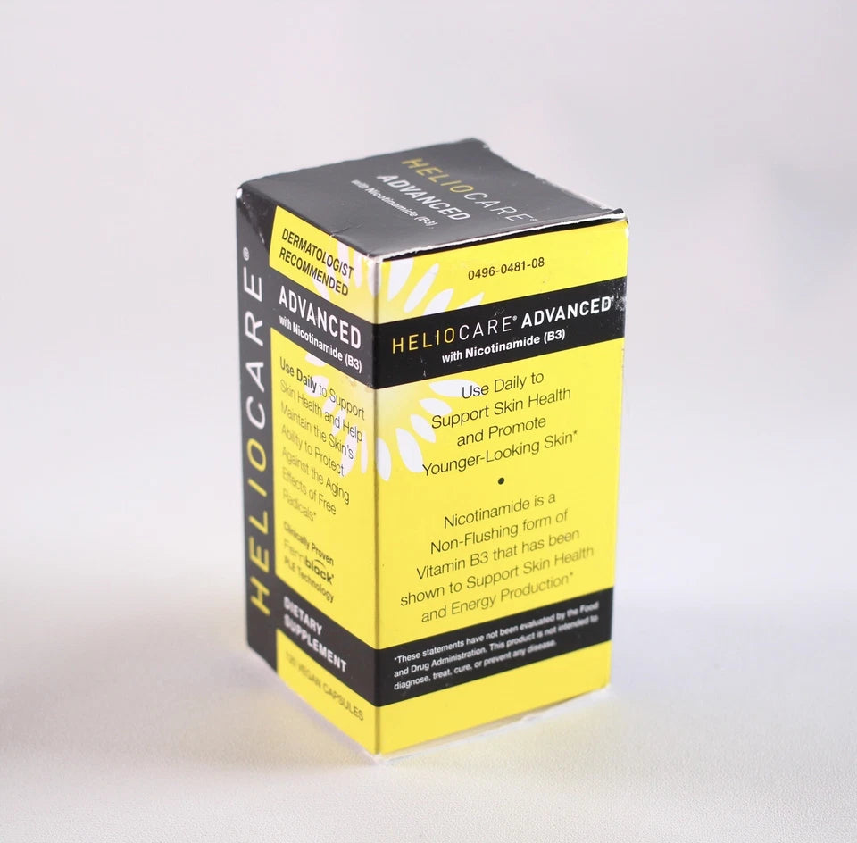 Heliocare Advanced with Nicotinamide B3 Skin Health Supplement 120 Capsules