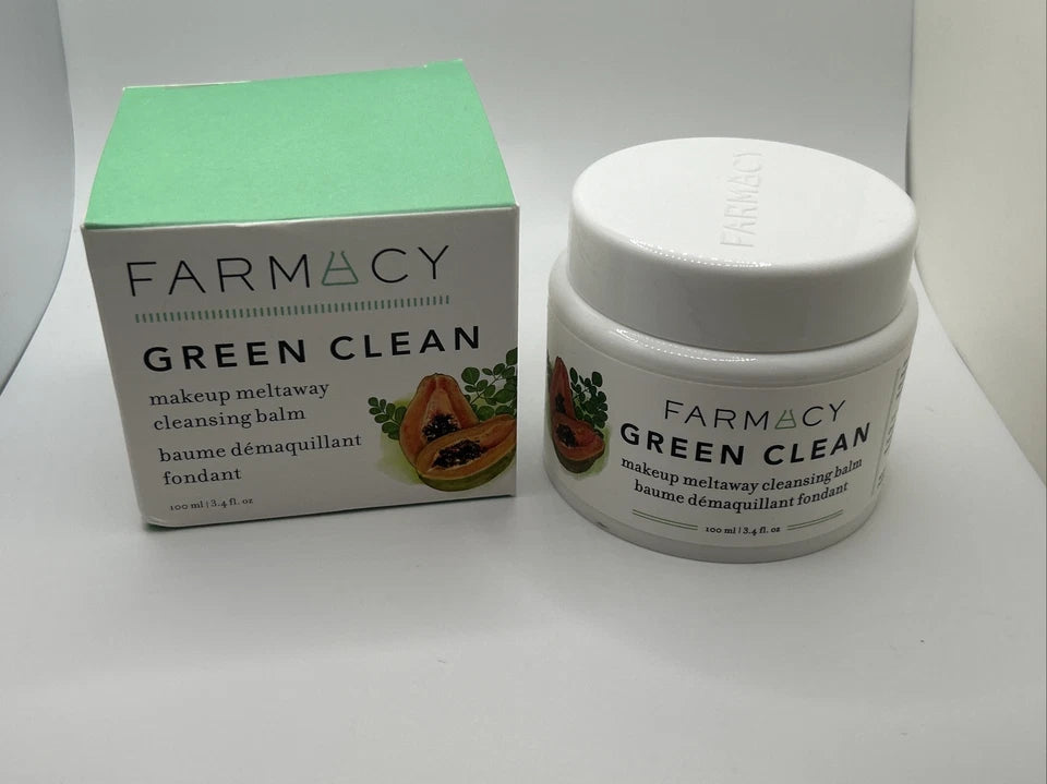 Farmacy Green Clean Makeup Meltaway Cleansing Balm 3.4 Fl. Oz. / 100 mL BNIB