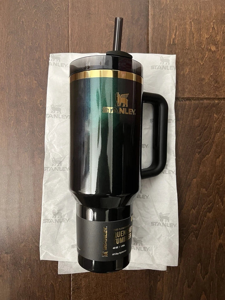 Stanley FlowState Quencher H2.0 Target 40oz Elphaba For Good Tumbler New In Hand