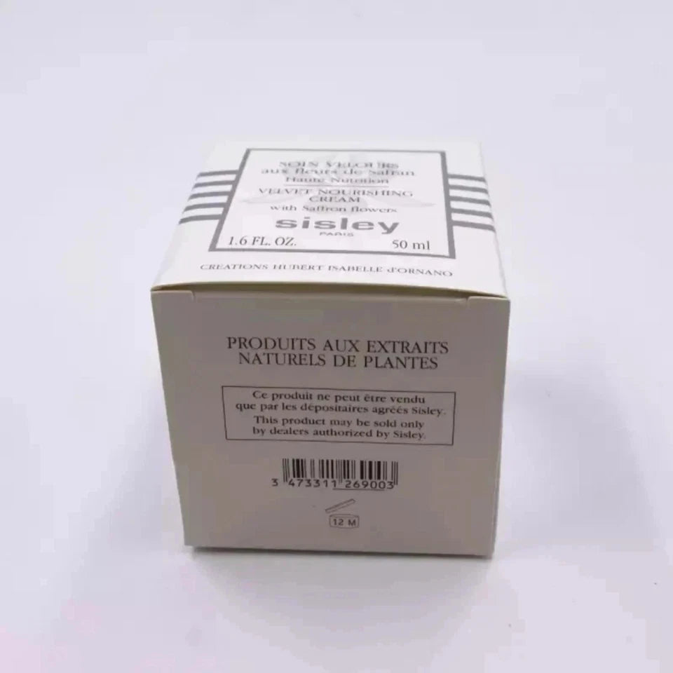 Sisley Paris Velvet Nourishing Cream 50ml Saffron Flower Moisturizer