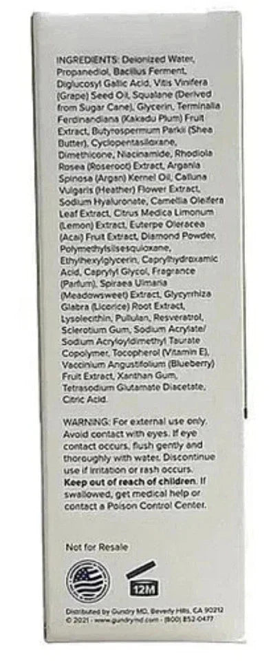 Gundry MD Polyphenol Dark Spot Diminisher Serum 1 oz New in Box Sealed