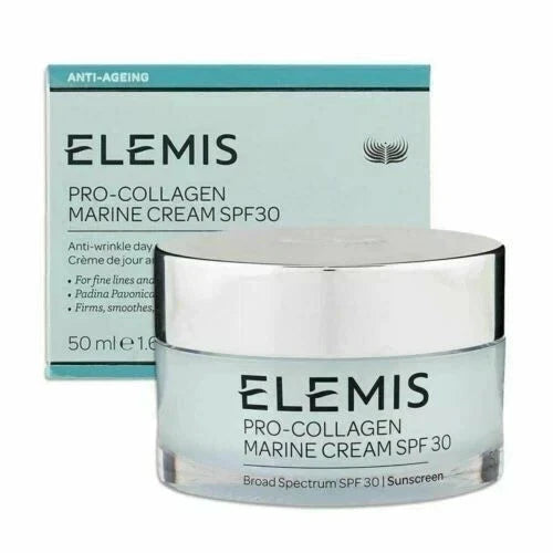 Elemis Pro-Collagen Marine Cream SPF 30, 1.6 oz / 50ml — Exp 11/2026
